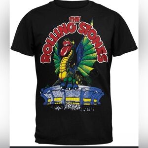The Rolling Stones Dragon Subway Graphic T-Shirt Size Medium